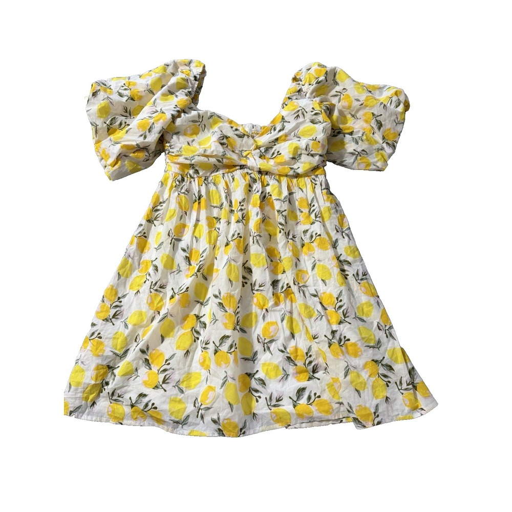 Trixxi Los Angeles Lemon Print Women's Size Medium
